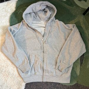Brandy Melville/John Galt Heavyweight Zip-Up Hoodie
